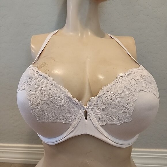 Maidenform Bra 40C Pink Underwire Padded Push Up DM1195 - Picture 1 of 3
